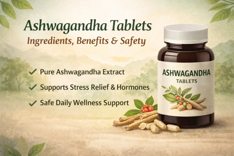Ashwagandha Tablets Explained: Ingredients, Benefits & Safety