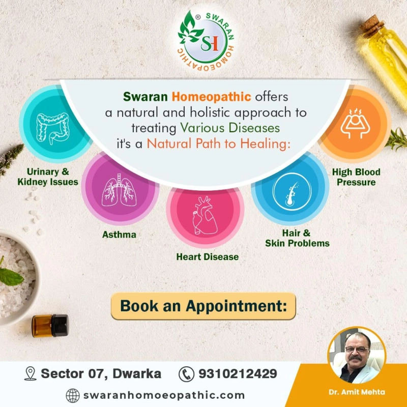 Swaran Homeopathic Clinic: The Best Choice for Holistic Healing in Dwarka