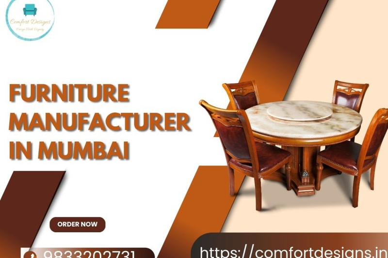 Elevate Your Home: Comfort Designs - Your Premier Furniture Manufacturer in Mumbai