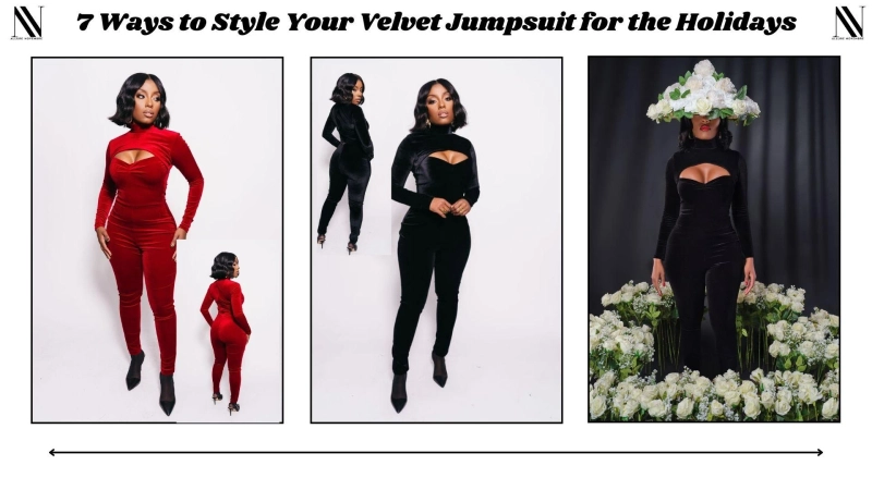 7 Ways to Style Your Velvet Jumpsuit for the Holidays