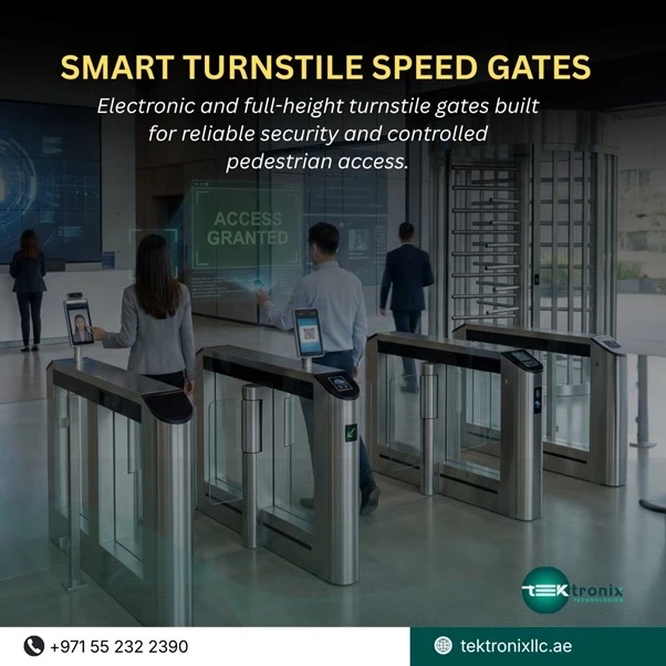 Robust Turnstiles Built for UAE’s Harsh Climate