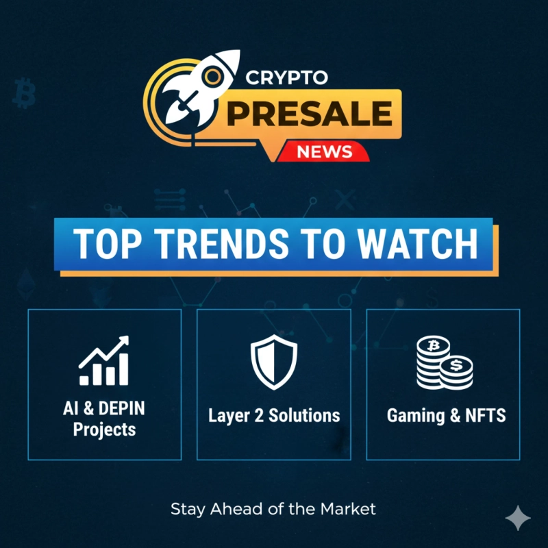 Crypto Presale News: Top Trends to Watch