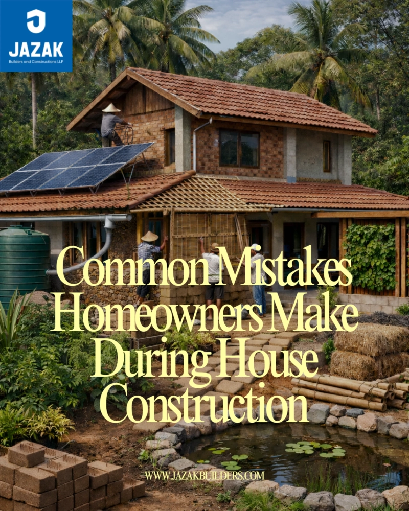 Eco-Friendly Construction Practices for Residential Buildings in Kerala