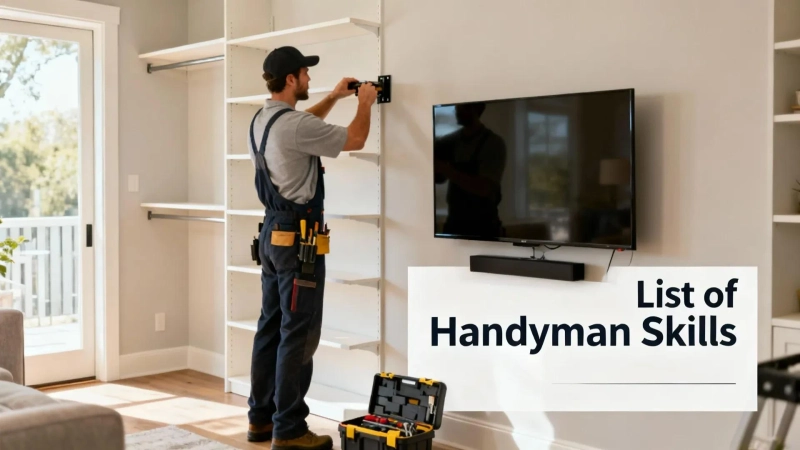 Mastering Home Maintenance: A Complete List of Essential Handyman Skills