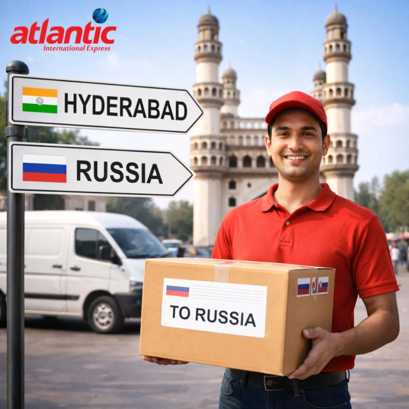 Atlantic Express: Send Indian Spices from Hyderabad to Russia