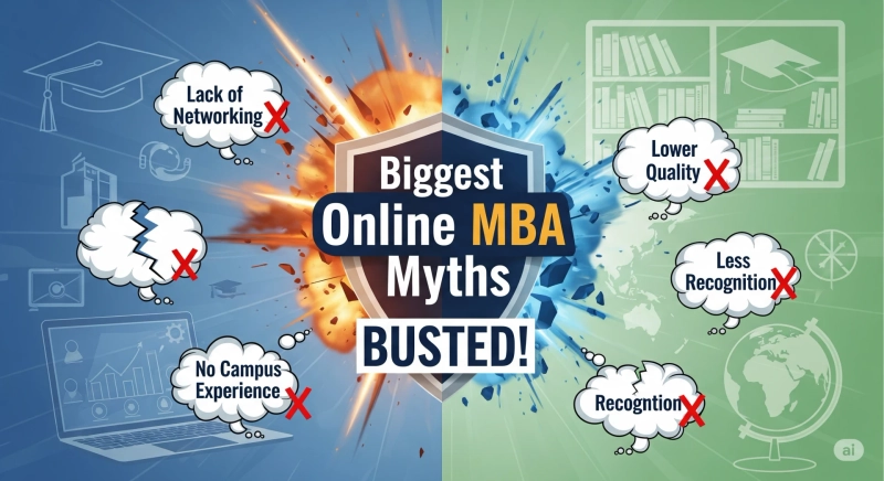 Biggest Online MBA Myths BUSTED! Don’t Fall for These!