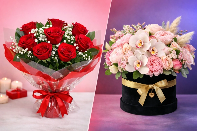 Luxury Valentine’s Day Bouquets vs Classic Bouquets: Which Should You Choose?