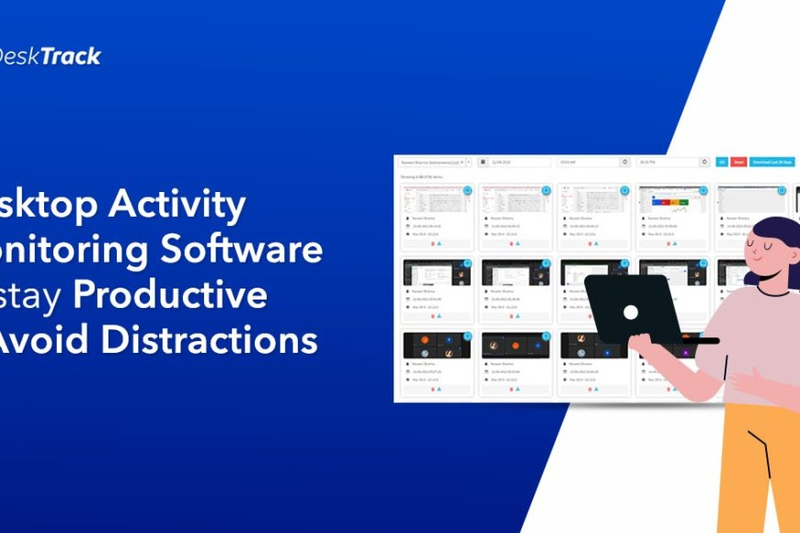 Boost Workplace Productivity with DeskTrack's Desktop Activity Time Tracking Software