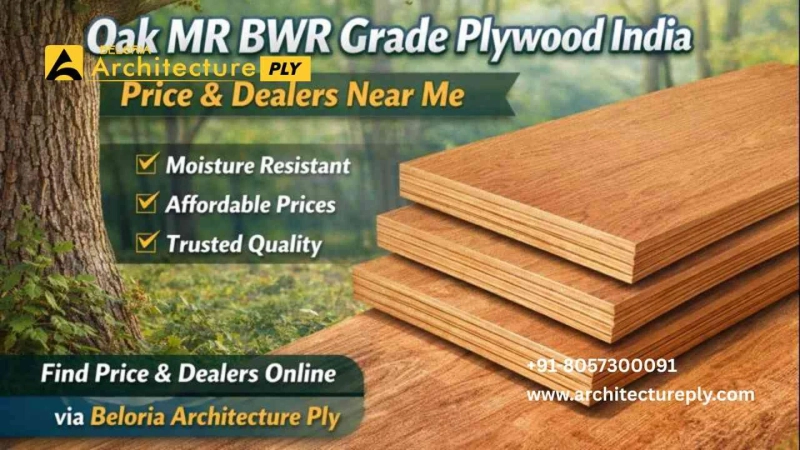 Oak MR BWR Grade Plywood India | Price & Dealers Near Me – Beloria Architecture Ply