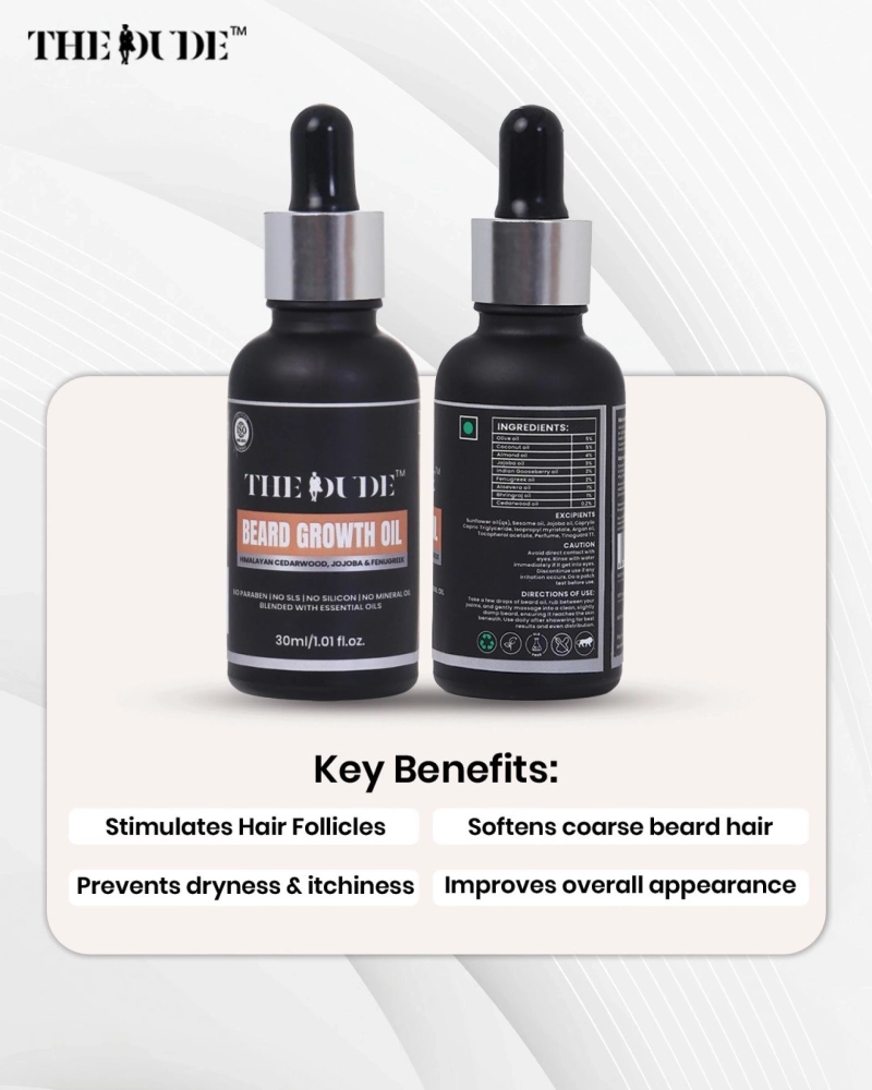 Can Beard Hair Growth Oil Really Help You Achieve a Fuller, Thicker Beard?