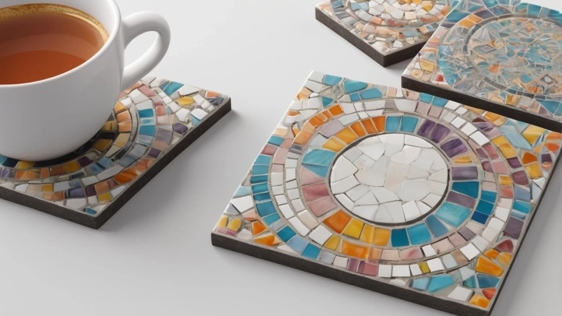 How Can Tile Coasters Protect Surfaces In Style?