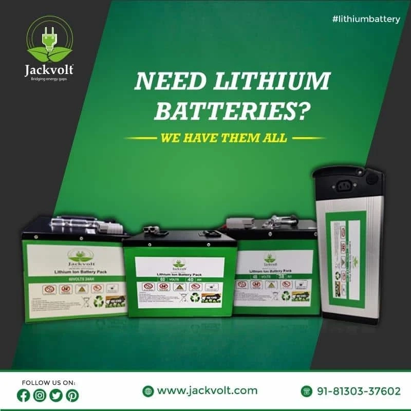 Lithium Battery Manufacturers in Delhi - JACVOLT Emerges as a Key Player