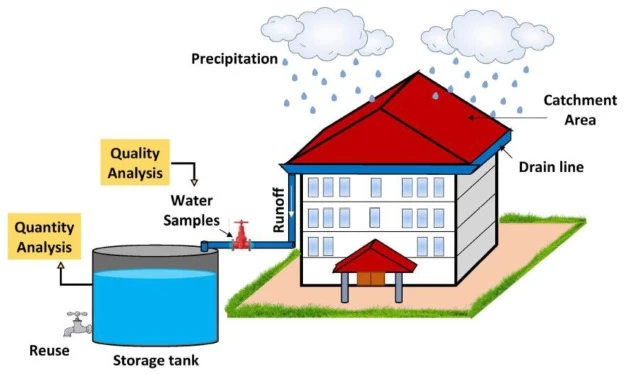Maximizing Sustainability with Rainwater Harvesting Systems and Roof Insulation Materials