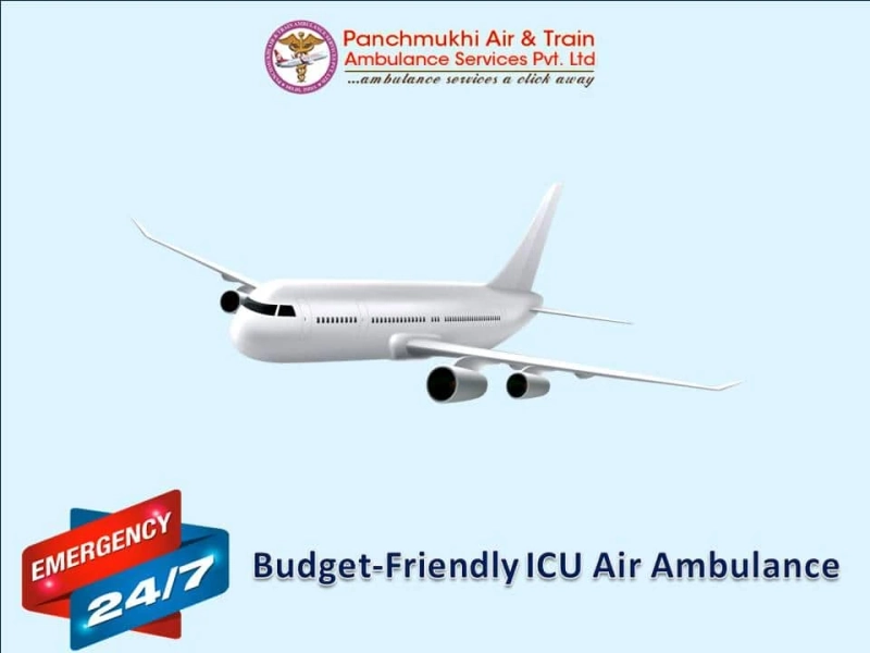 Panchmukhi Air Ambulance in Dibrugarh- Relocation of Sufferers Cautiously