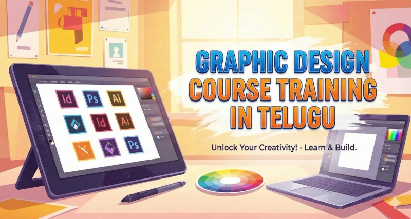Draft:Graphic Design Course Training in Telugu: A Creative Pathway for Students and Working Professionals