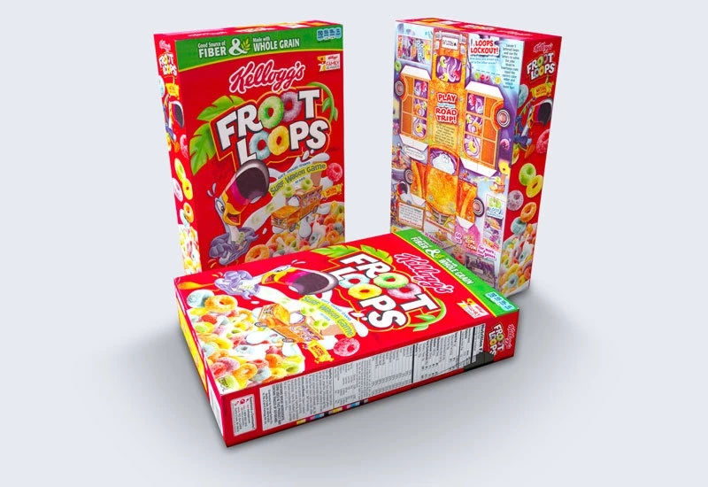 Build Brand Success with Stylish Cardboard Cereal Boxes