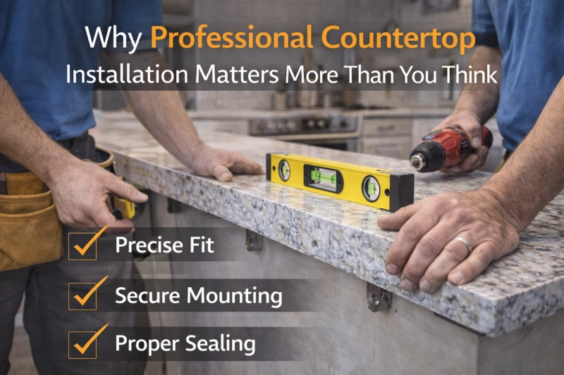Why Professional Countertop Installation Matters More Than You Think