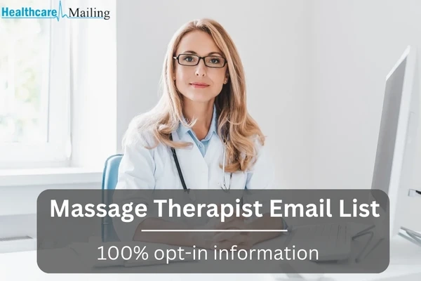 Drive successful multichannel marketing campaigns with 23,162 records from our comprehensive massage therapist email list