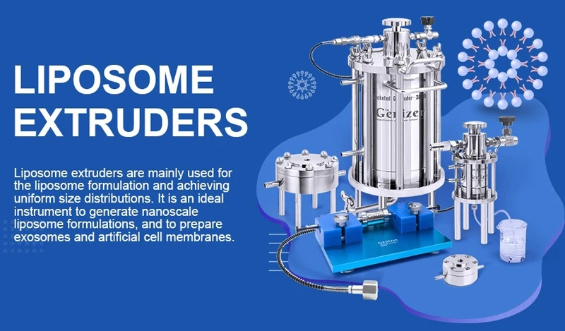 What are advantages of Genizer Liposome Extruders ?