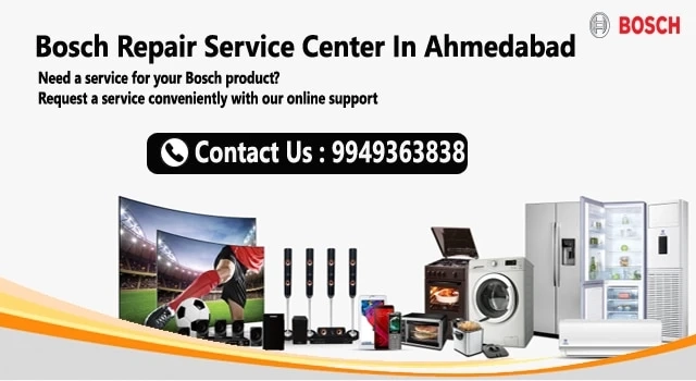 bosch washing machine service center in ahmedabad