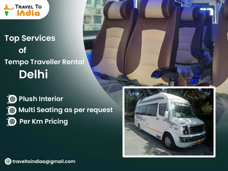 Top Service of Tempo Traveller Rental Delhi