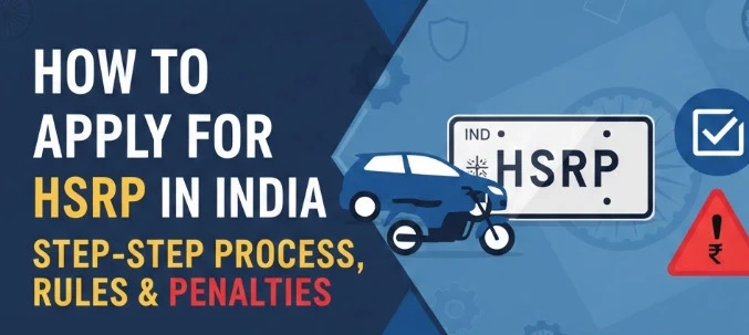HSRP Number Plate in India: Complete Guide, Latest Rules, Penalties & Easy Application Process