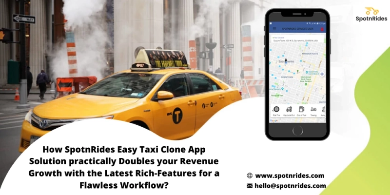 Get an Ultimate Easy Taxi Clone App Solution for Your Taxi Business Venture