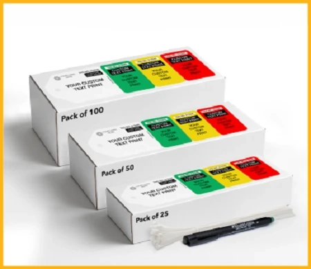 Improve Flange Safety Compliance with Clear and Durable Flange Tags