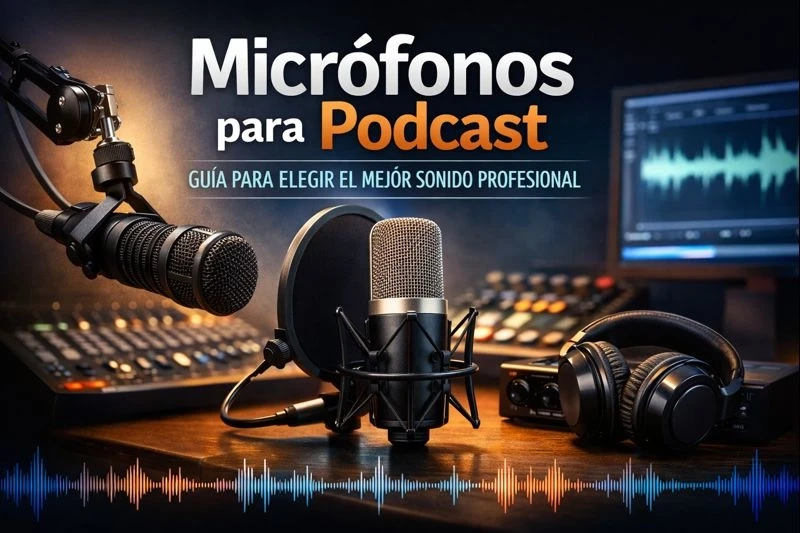 Micrófonos para Podcast: Guía Completa para un Sonido Profesional