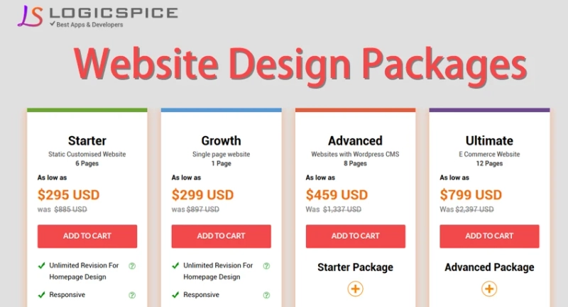 Affordable Website Design Pricing