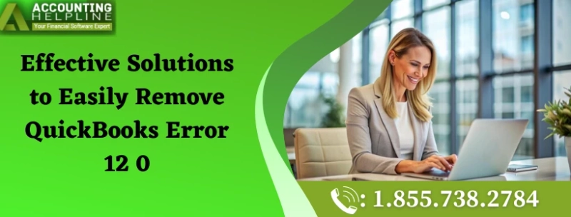 A quick way to fix QuickBooks error 12 0