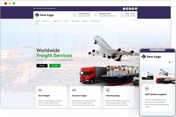 Industrial Website Templates!