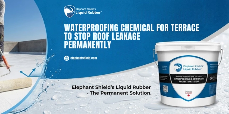 Waterproofing Chemical for Terrace to Stop Roof Leakage Permanently