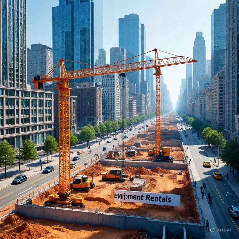 Your Guide to Equipment Rentals for High-Rise Construction