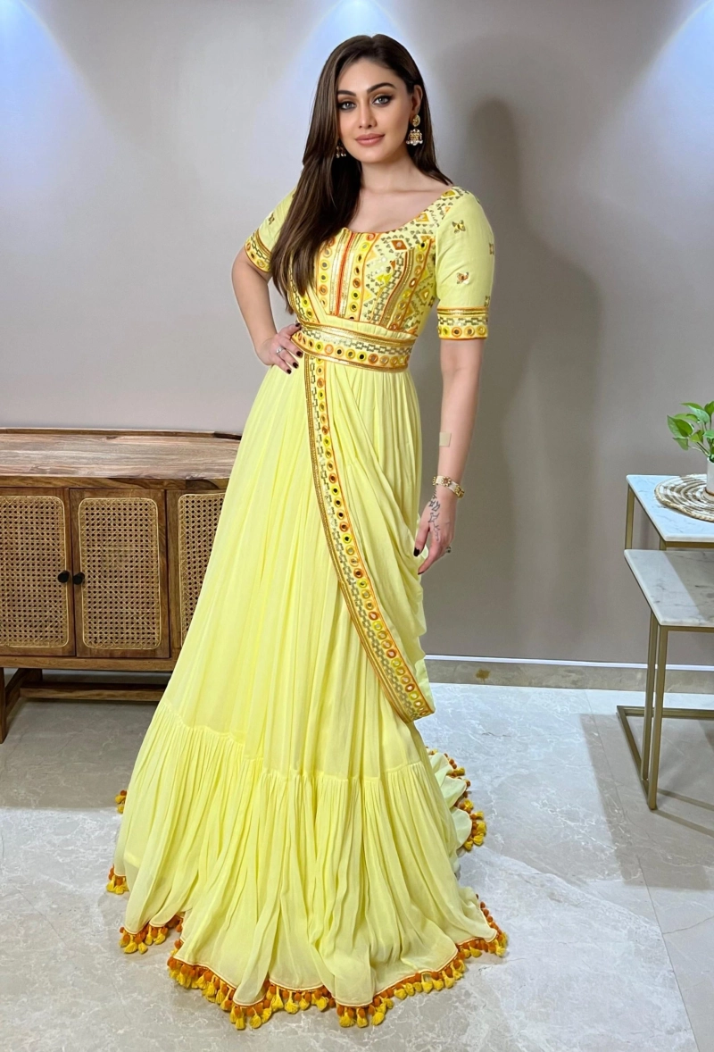 The Modern Renaissance of Garara Sets and Saree Dresses in Indian Fashion