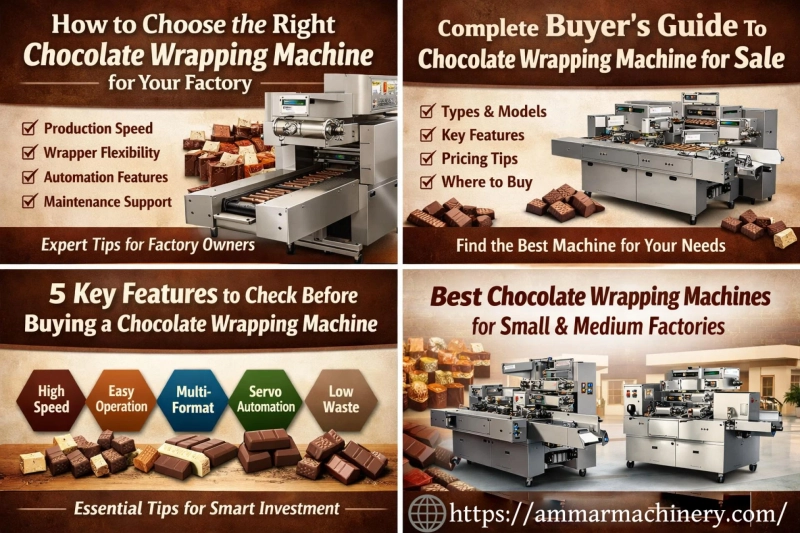 Where to Find Reliable Chocolate Wrapping Machine for Sale