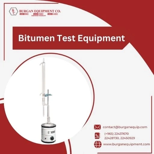 What role bitumen test equipment plays in road construction?