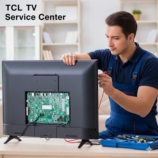 What Services Are Provided at the TCL TV Service Center?