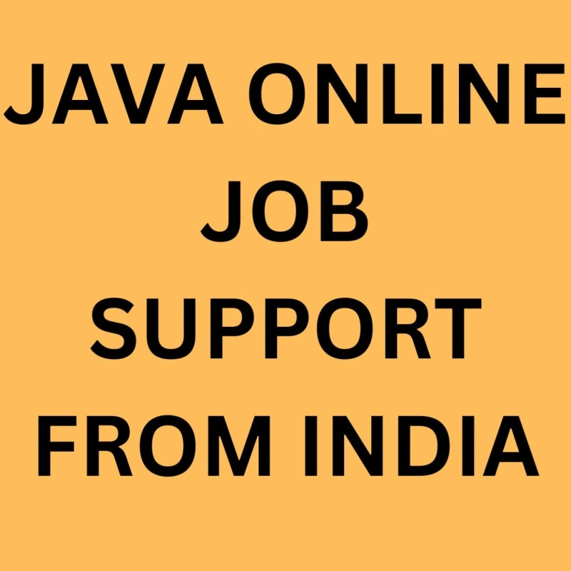 Java Online Job Support