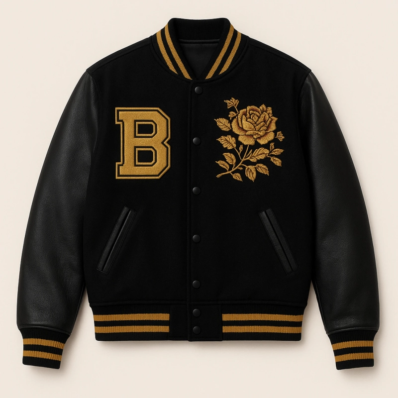 Embroidered Varsity Jacket: A Fashion Staple with Enduring Appeal