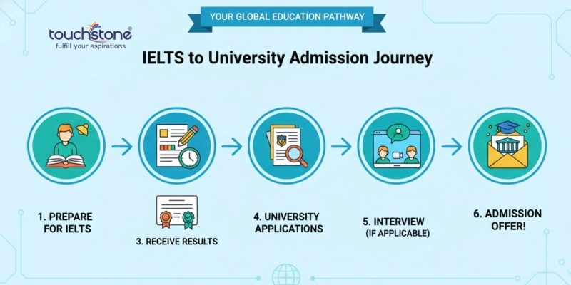 Step-by-Step Guide: From IELTS Exam to University Admission