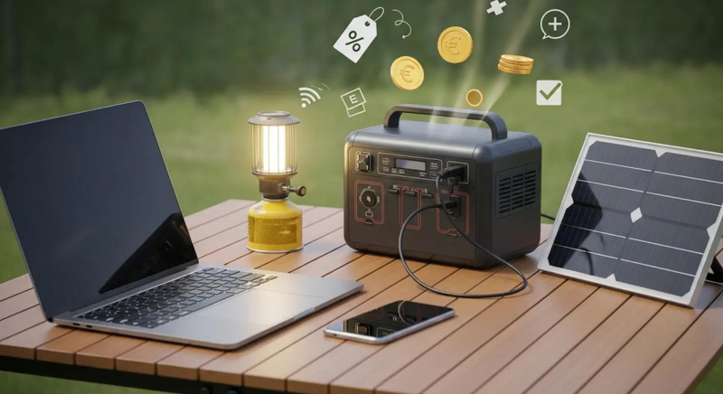 Clevere Wege, um bei tragbaren Powerstations Geld zu sparen