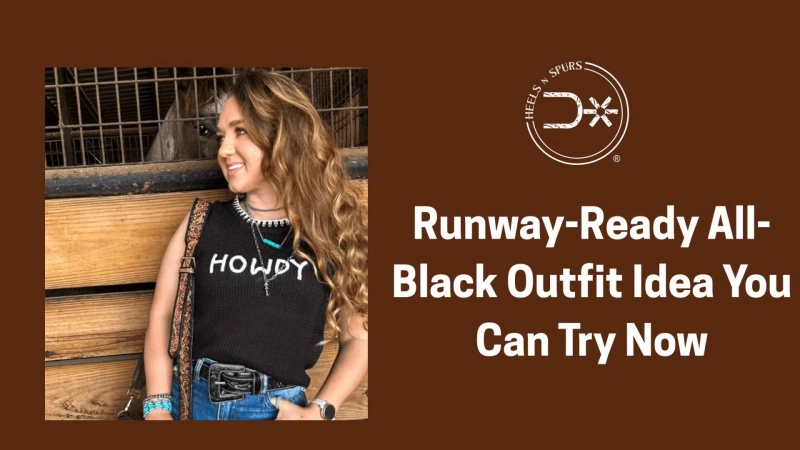 Runway-Ready All-Black Outfit Idea You Can Try Now
