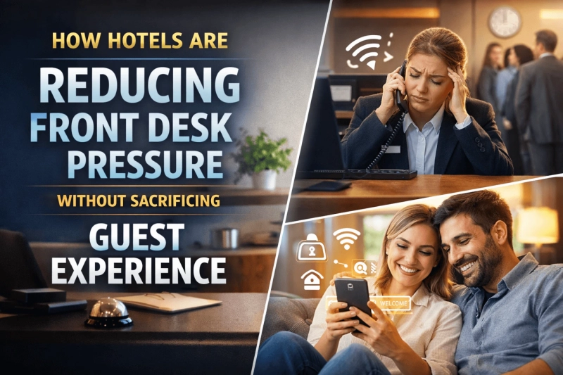 How Hotels Are Reducing Front Desk Pressure Without Sacrificing Guest Experience