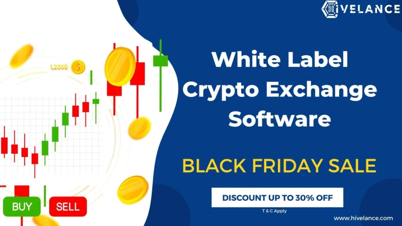 White Label Cryptocurrency Exchange software - Black Friday Sales upto 30% off