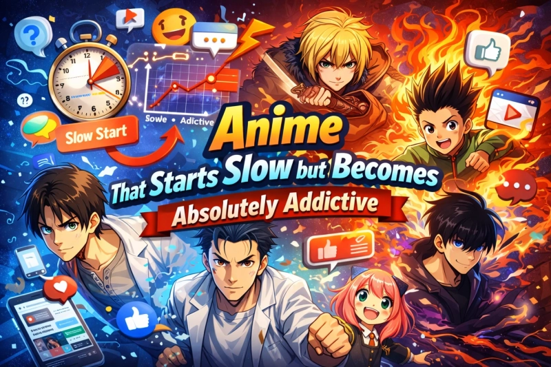 Anime That Starts Slow but Becomes Absolutely Addictive