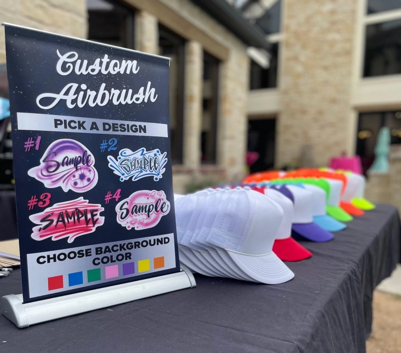 Airbrush Hats for Parties: A Custom Entertainment Experience That Guests Love