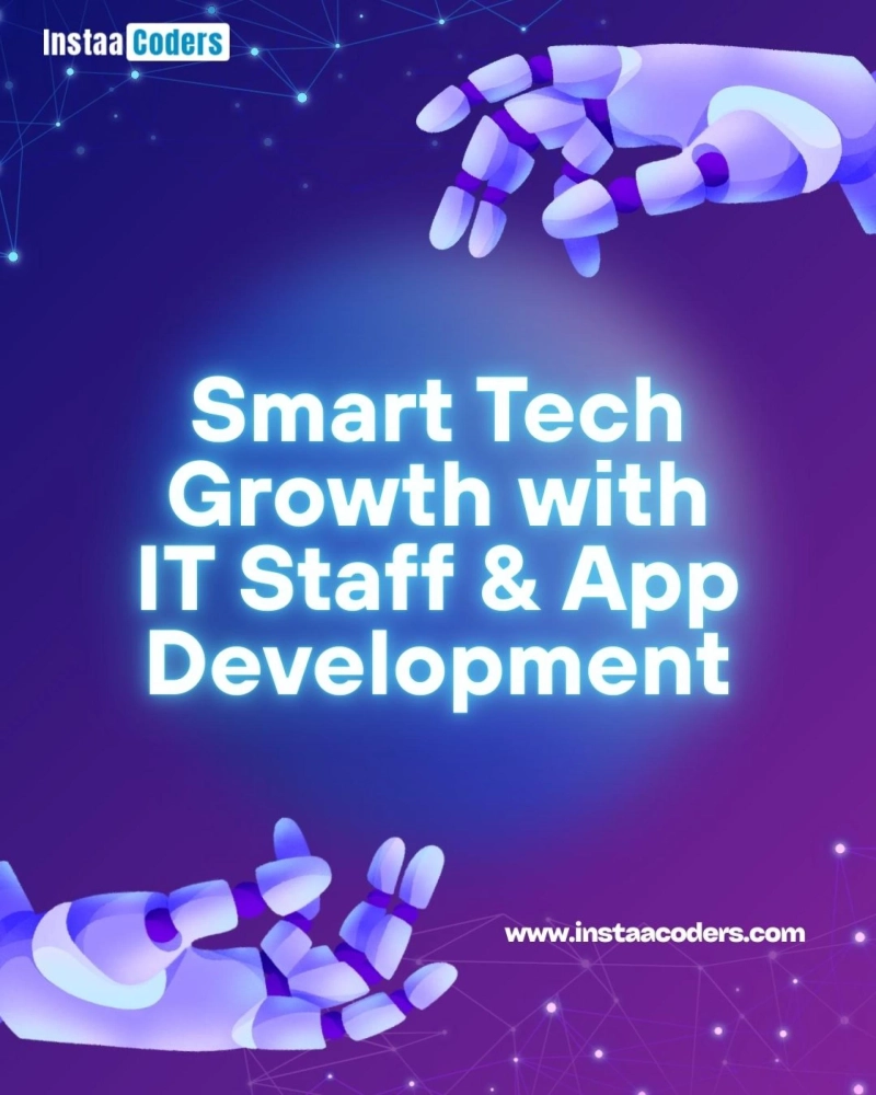 Smart Tech Growth with IT Staff & App Development