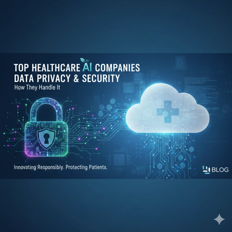 How the Top Healthcare AI Companies Handle Data Privacy and Security