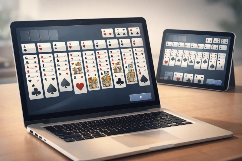 Why FreeCell Is Harder Than Solitaire